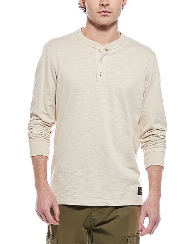 Scotch & Soda Slub Henley Shirt