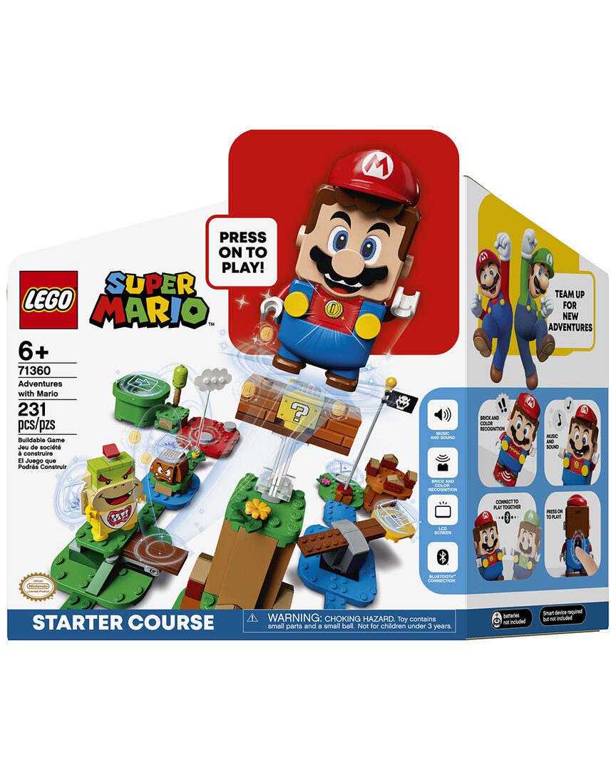 Lego Super Mario Adventures With Mario Starter Course Building