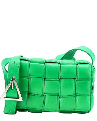 Gilt - Bottega Veneta - Green Padded Maxi Intrecciato Leather
