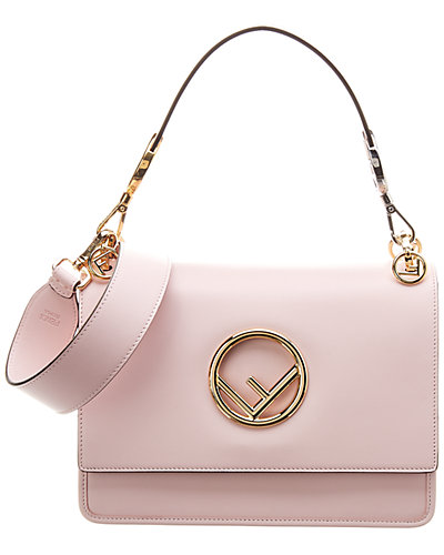 FNEDI Kan I Logo Leather Shoulder Bag