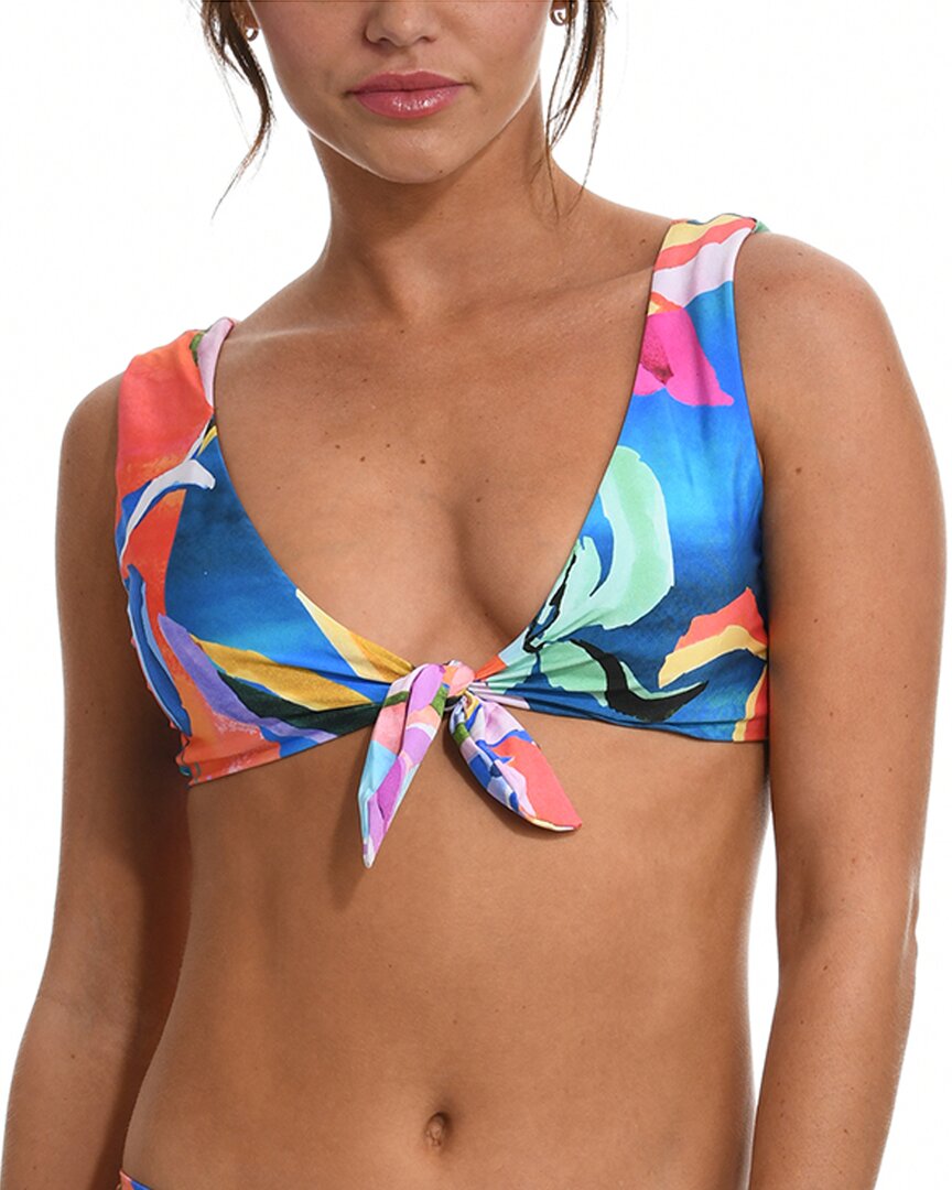 Sunshine 79 Banded Halter Bikini Top In Nocolor ModeSens