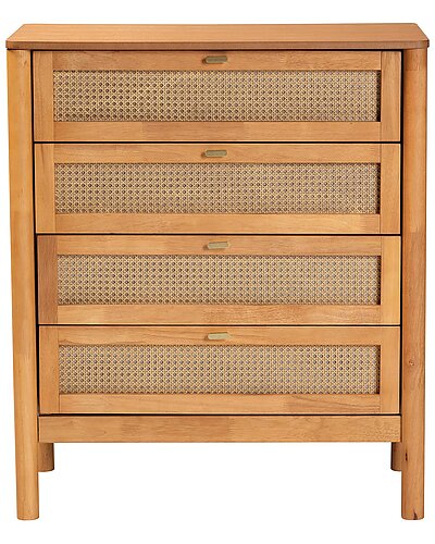 Rue La La - Baxton Studio - Jenn Japandi 4-Drawer Chest