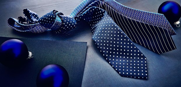 Luxe Ties by Yves Saint Laurent, Hermes, & More