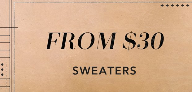 The Cyber Monday Sale: Sweaters