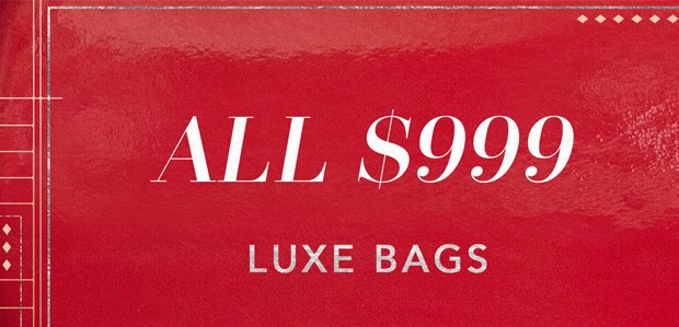 The Cyber Monday Sale: Luxe Bags