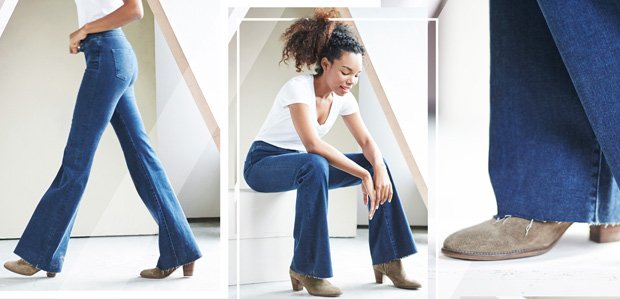 Flared to Skinny Jeans: Pick Your Denim Shape
