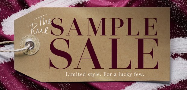 The Rue Sample Sale