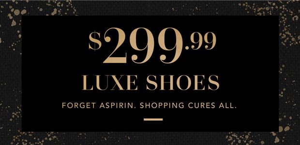 The Holiday Hangover Sale: Luxe Shoe Edition