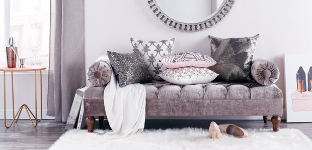 Glam It Up: Glitzy Furniture, Rugs, & Decor