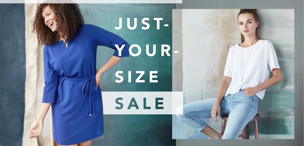 The Just-Your-Size Sale: Petites & Plus