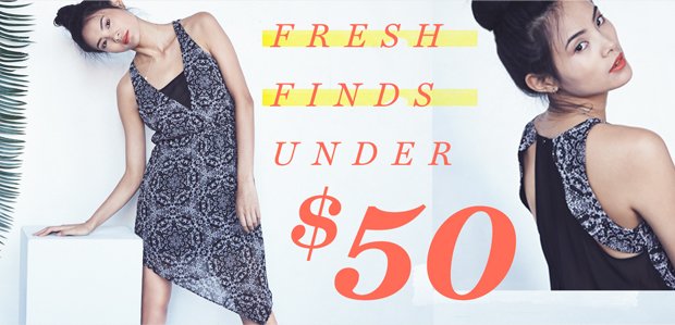 Fresh Finds Under $50: From Dresses to Jewelry