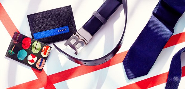 Luxe Men's Accessories by Bally & More