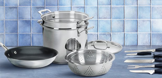 Stock the Kitchen: Cookware to Cutlery