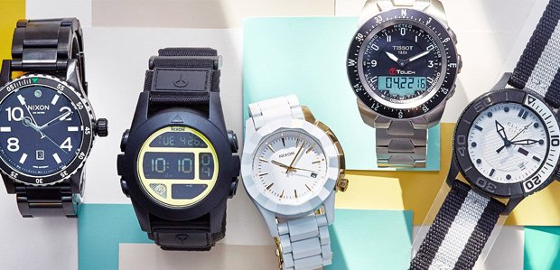 Sleek to Sporty Watches for All Featuring Nixon