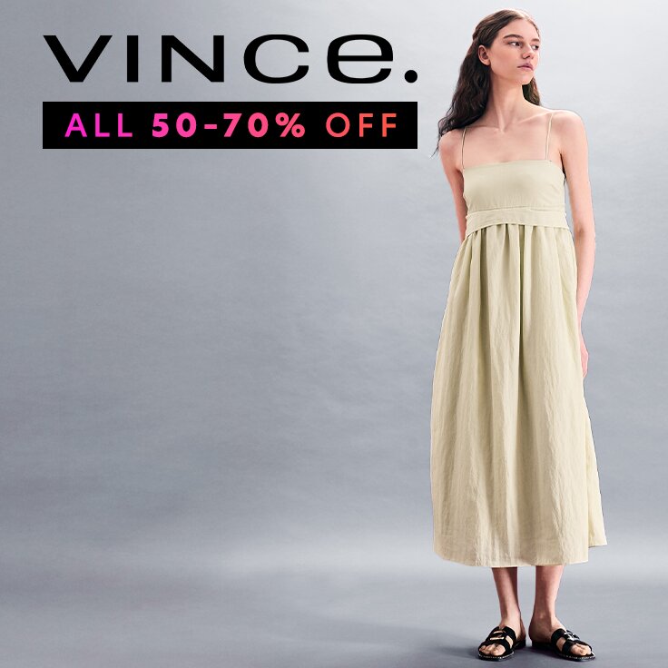 All 50 – 70% Off Vince: Just Landed
