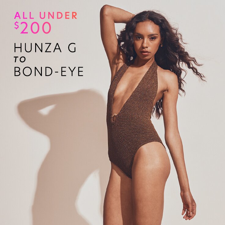 All Under $200 Hunza G to bond-eye swim: New Styles