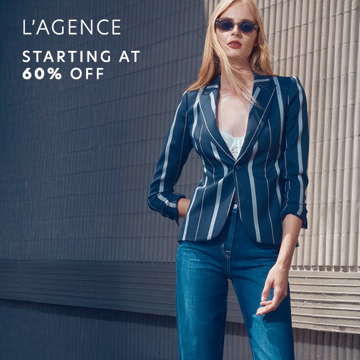 Starting at 60% Off L’AGENCE: Style Arrivals