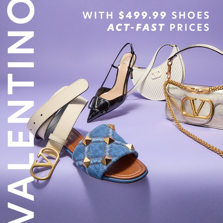 Valentino with $499.99 Shoes | Act-Fast Prices: ...