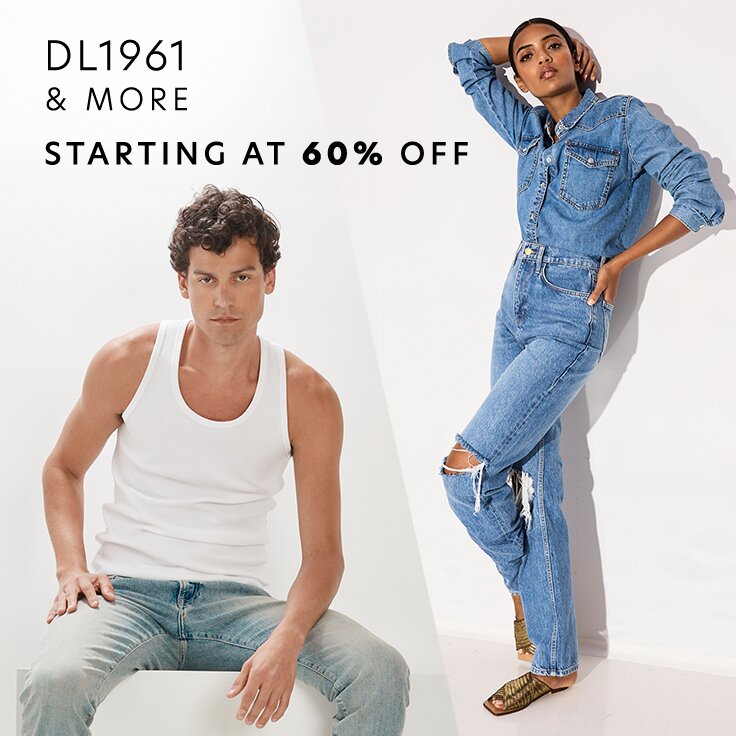 Starting at 60% Off DL1961 & More: For Women & Men