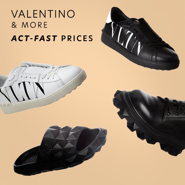 Valentino & More | Act-Fast Prices: For Men