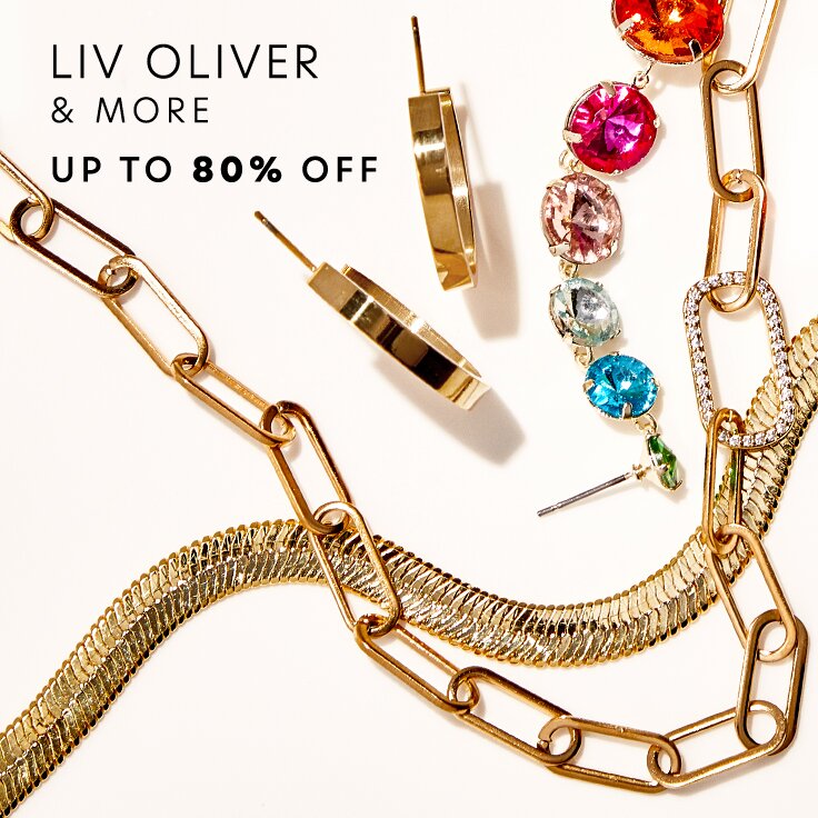 Up to 80% Off Liv Oliver & More: Jewelry Box Remix