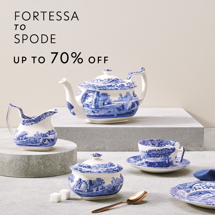 Up to 70% Off Fortessa to Spode: Must-Have Tabletop