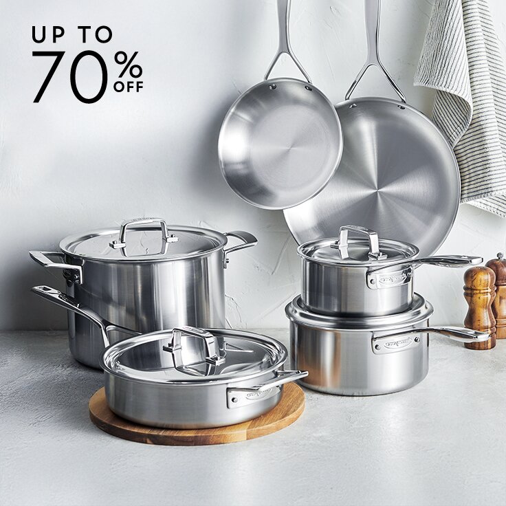 Up to 70% Off: Pots & Pans to Dutch Ovens