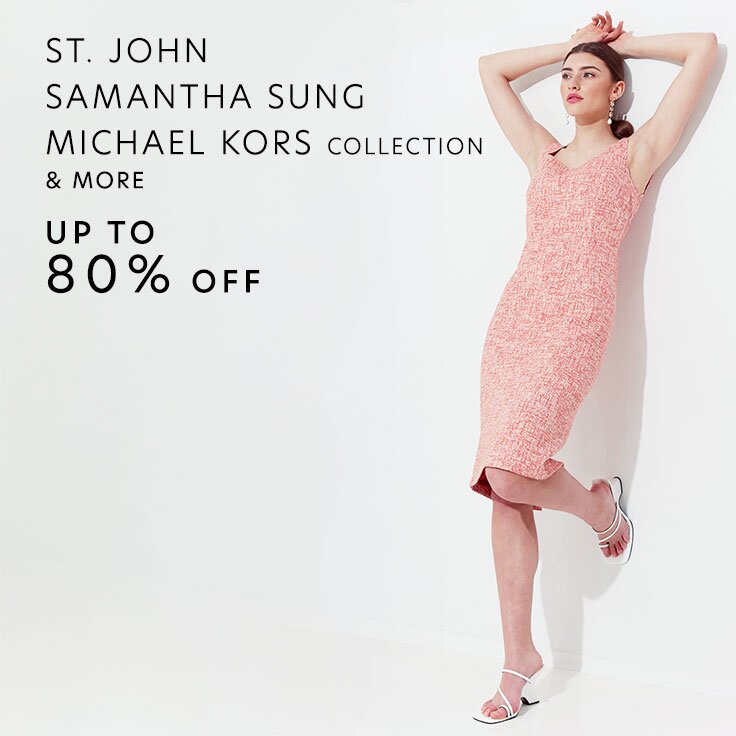 Up to 80% Off St. John, Samantha Sung, Michael Kors Collection, & More: The Designer Lineup