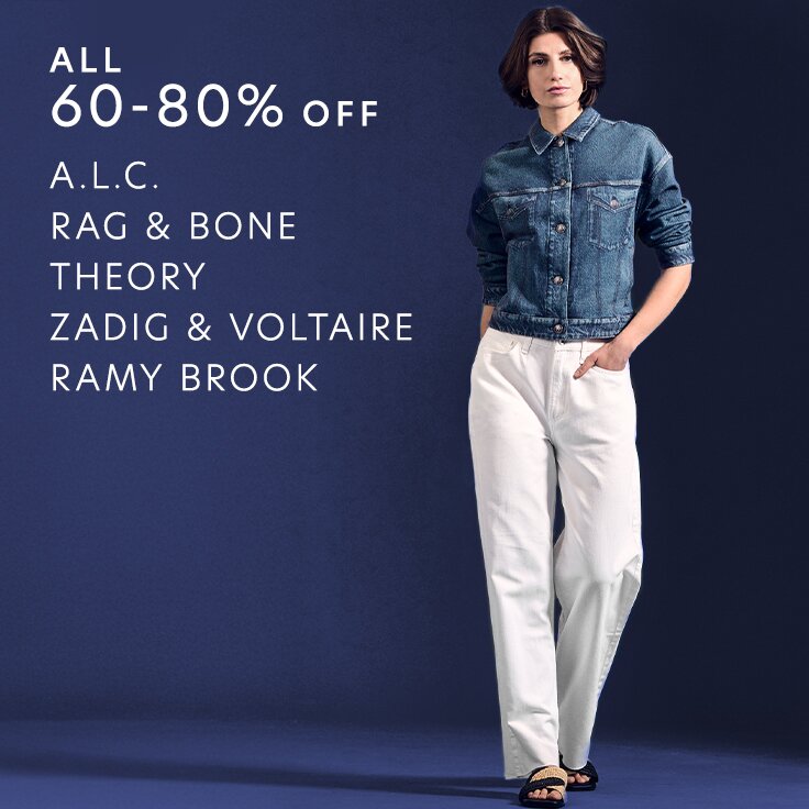All 60 – 80% Off: The Brands to Own
