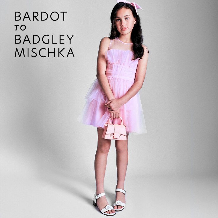 Bardot to Badgley Mischka: Kids’ Occasion Style