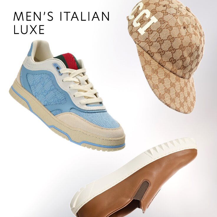 Men’s Italian Luxe: While-They-Last Prices