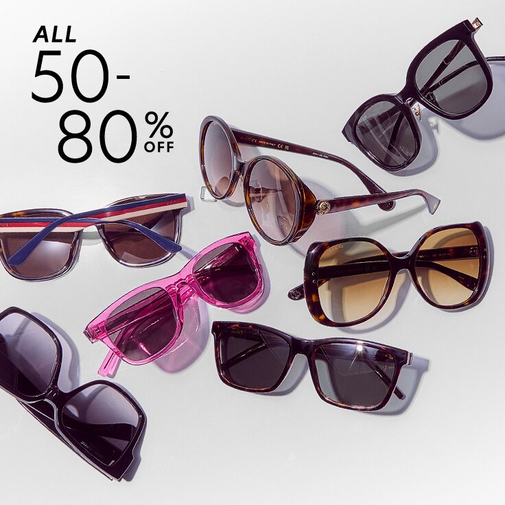 All 50 – 80% Off: Luxury Eyewear by Color