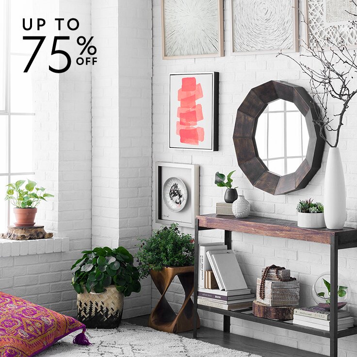 Up to 75% Off: The Art & Decor Event