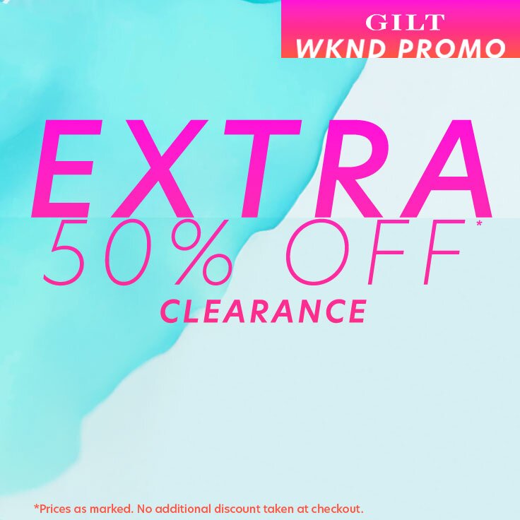 Extra 50% Off Clearance: ...