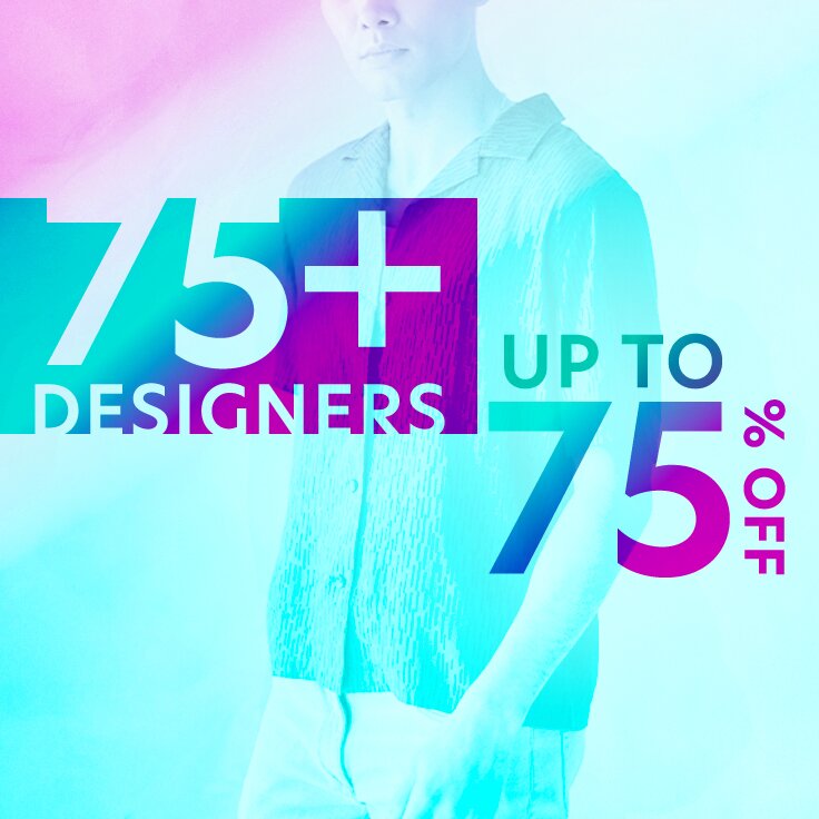 Up to 75% Off | 75+ Designers: For Men