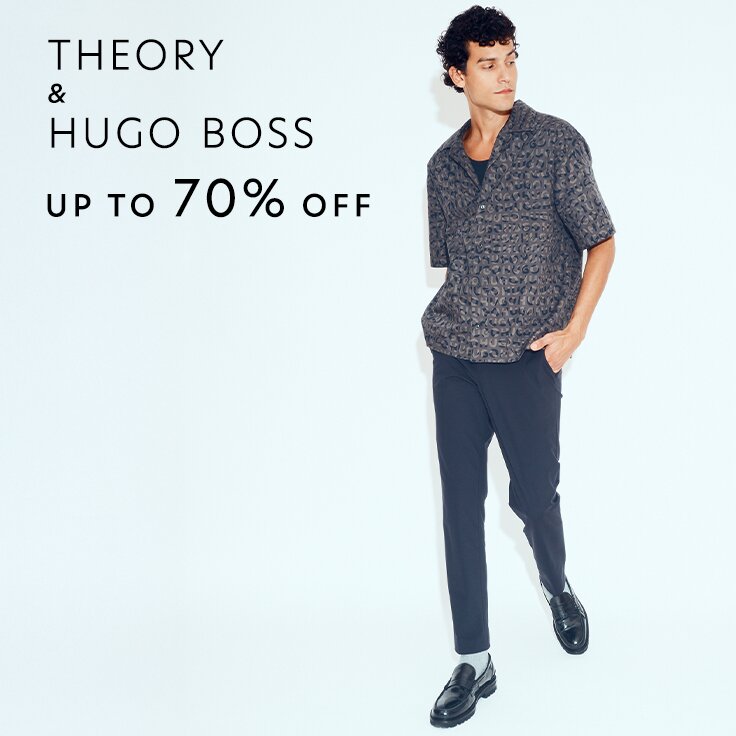 Up to 70% Off Theory & Hugo Boss: 200+ Arrivals