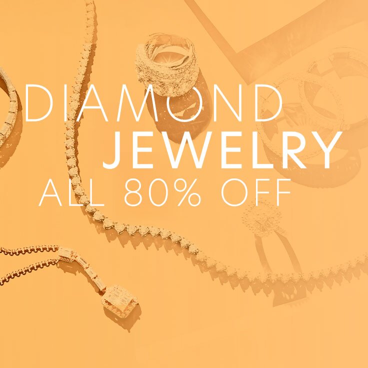 All 80% Off Diamond Jewelry: 2 Days Only