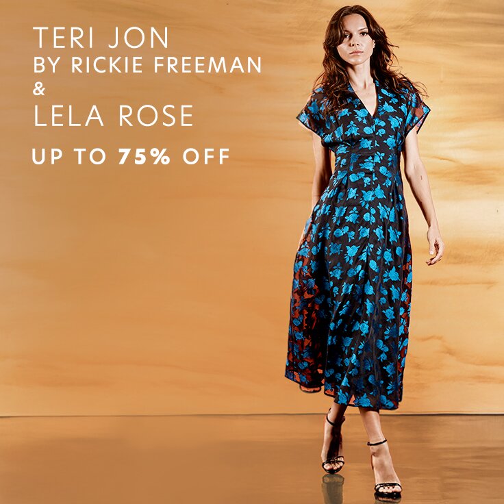 Up to 75% Off Teri Jon by Rickie Freeman & Lela Rose: New Additions