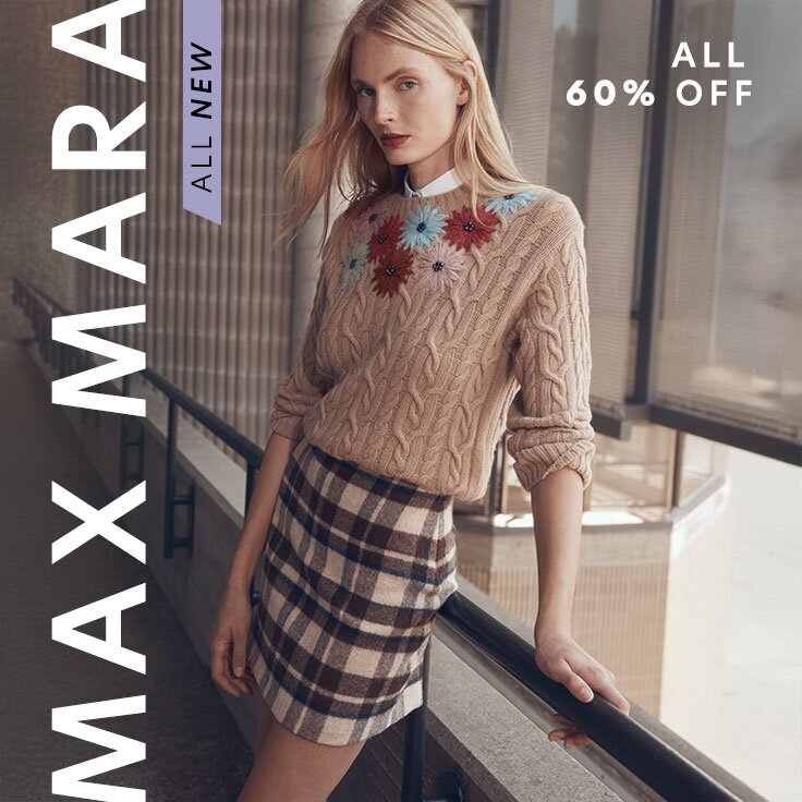 All 60% Off All-New Max Mara: ...