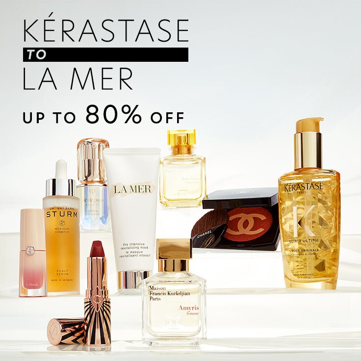 Up to 80% Off Kérastase to La Mer: In-the-Know Beauty
