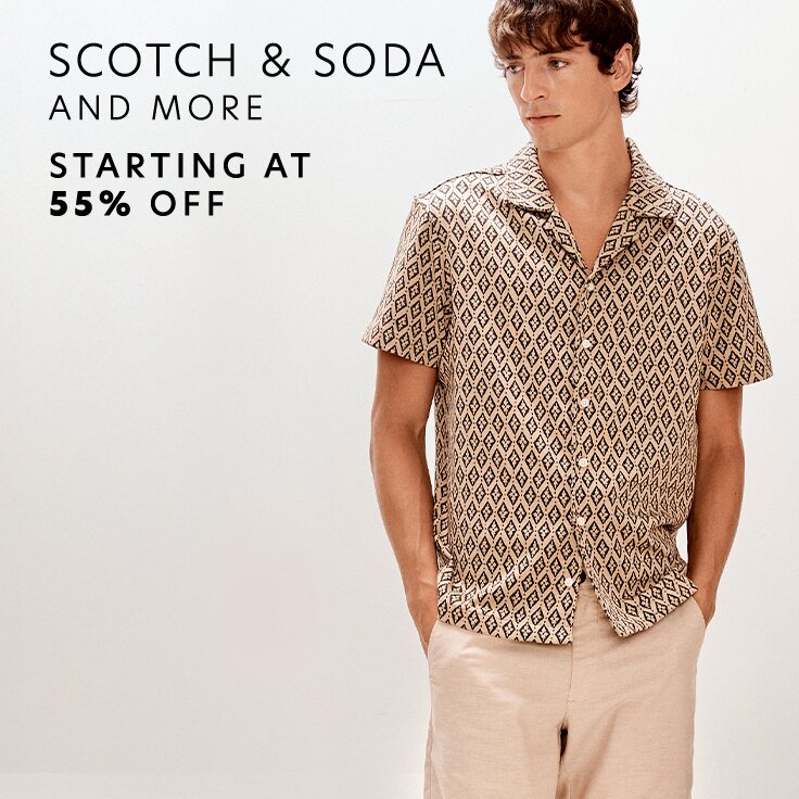 Starting at 55% Off Scotch & Soda and More: ...