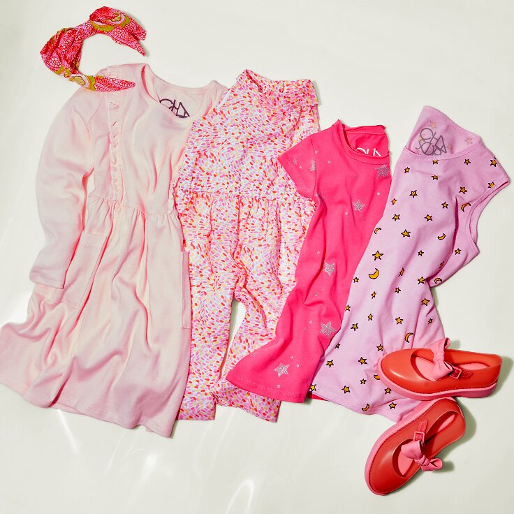 Kids’ Pink Looks