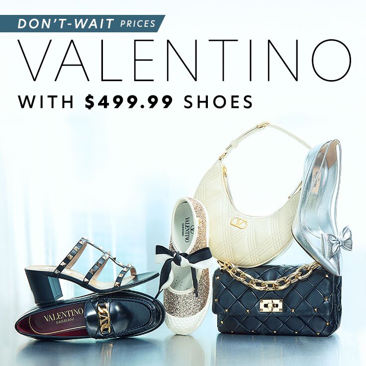 Valentino with $499.99 Shoes | Don’t-Wait Prices: ...