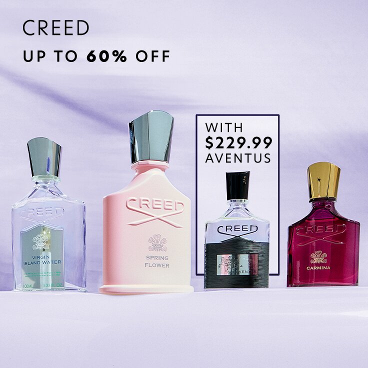 Up to 60% Off Creed with $229.99 Aventus: For Her & Him