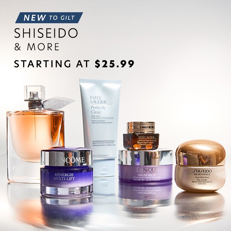 Starting at $25.99 Back-on-Gilt Shiseido & More: Beauty Picks by Personality