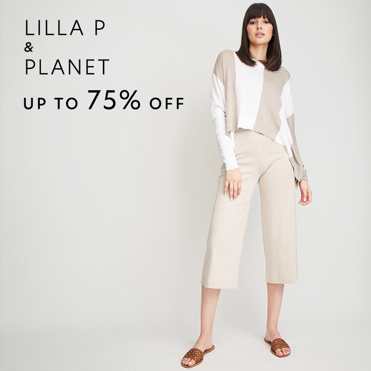 Up to 75% Off Lilla P & PLANET: Newly Added