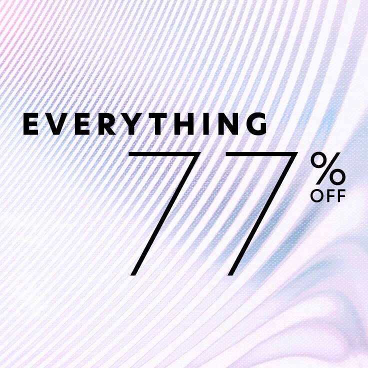 Everything 77% Off: 48 Hours Only