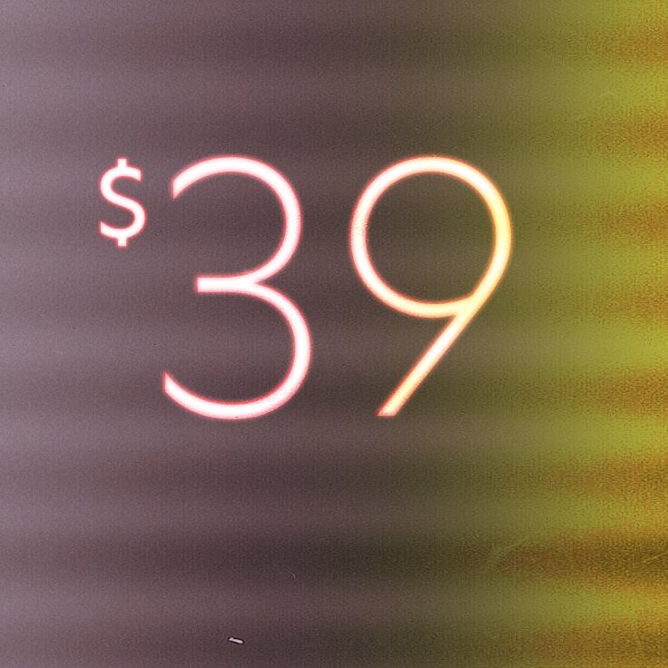 $39: 2 Days Only