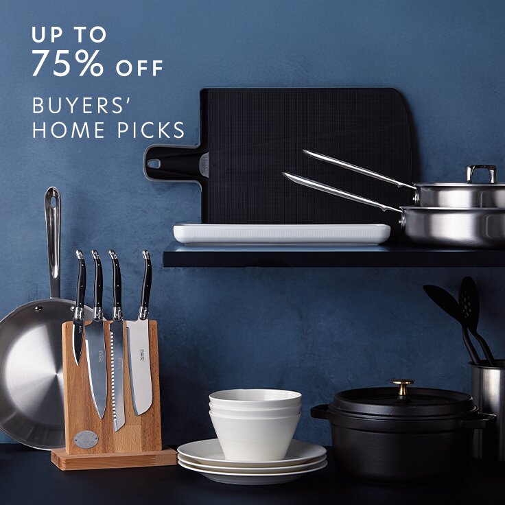 Up to 75% Off Buyers’ Home Picks: Kitchen to Storage