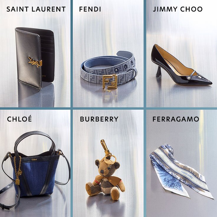 Saint Laurent, FENDI, Jimmy Choo, Chloé, Burberry, & Ferragamo: Shop the Icons for Less